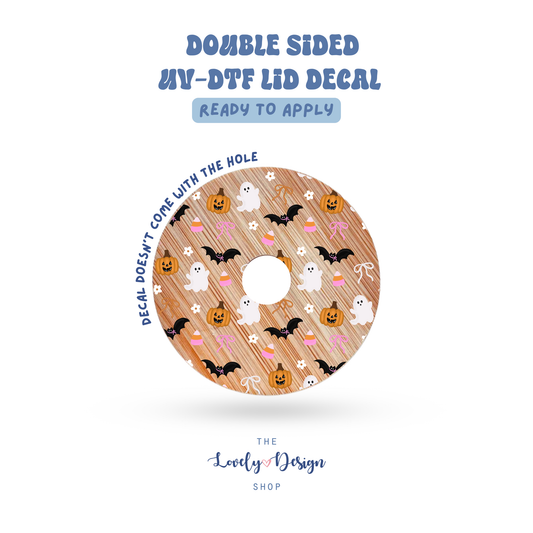 Tiny Coquette Halloween - UV DTF Lid Decal - Aug 8