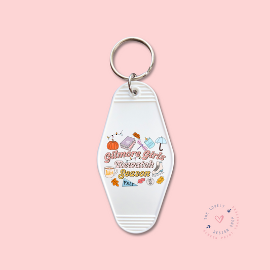 Girls Show Rewatch Season -  Keychain UV DTF Decal - Aug 19