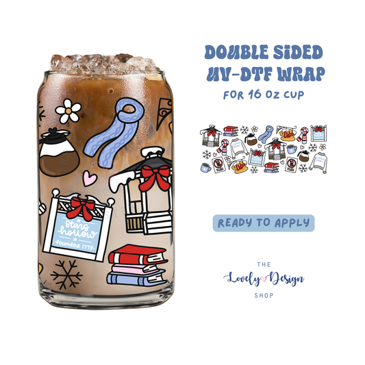GG Show I Smell Snow - UV DTF 16 oz Libbey Cup Wrap - Sep 15