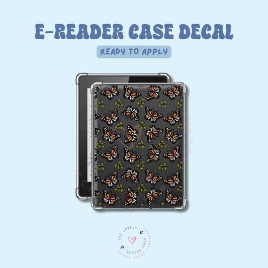 OMG Butterfly! - UV DTF E-Reader Decal - Feb 12
