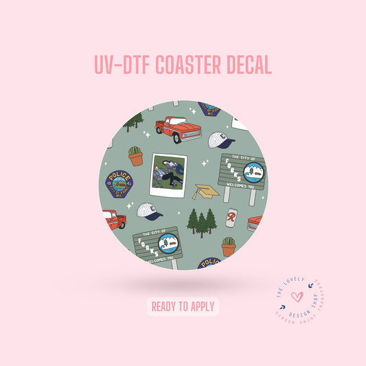 Twilight - UV DTF Coaster Decal - Jan 14