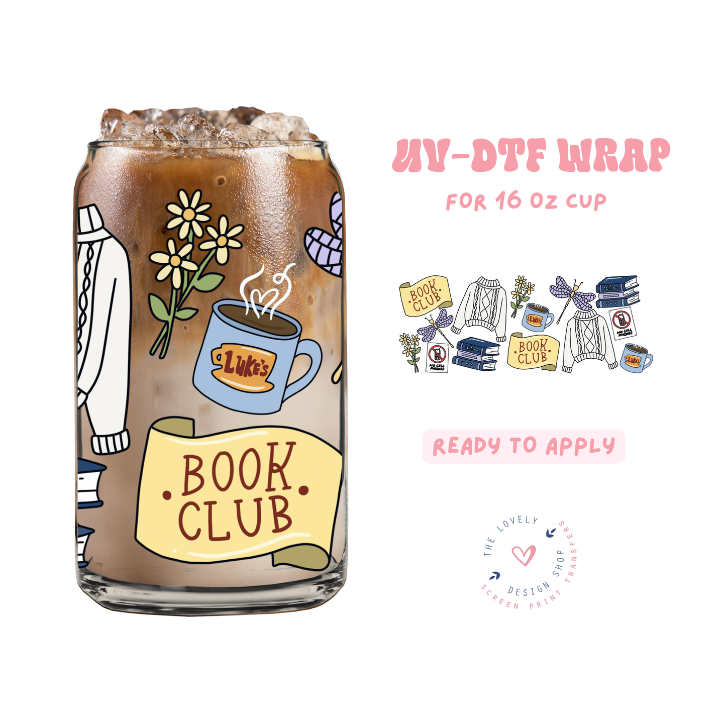 GG Show - UV DTF 16 oz Libbey Cup Wrap - Jan 27