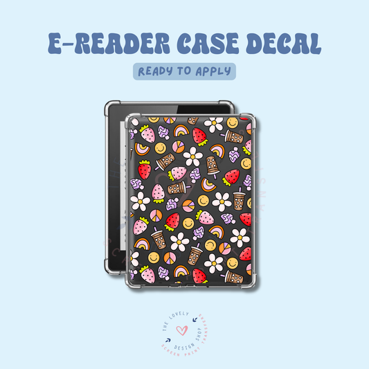 Groovy Theme - UV DTF E-Reader Decal - Jan 27
