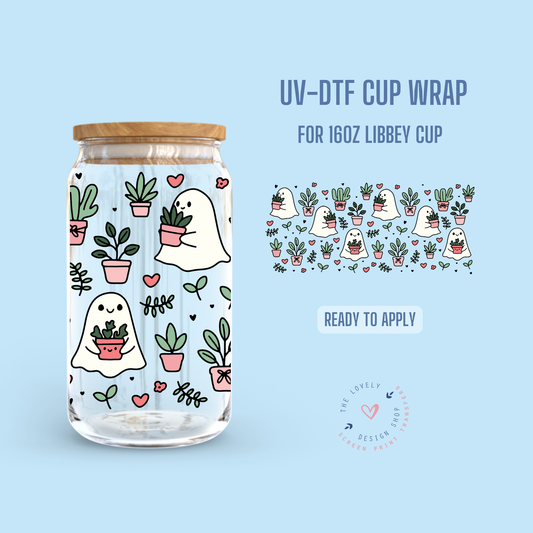 Plants Til I Die - UV DTF 16 oz Libbey Cup Wrap - Aug 12