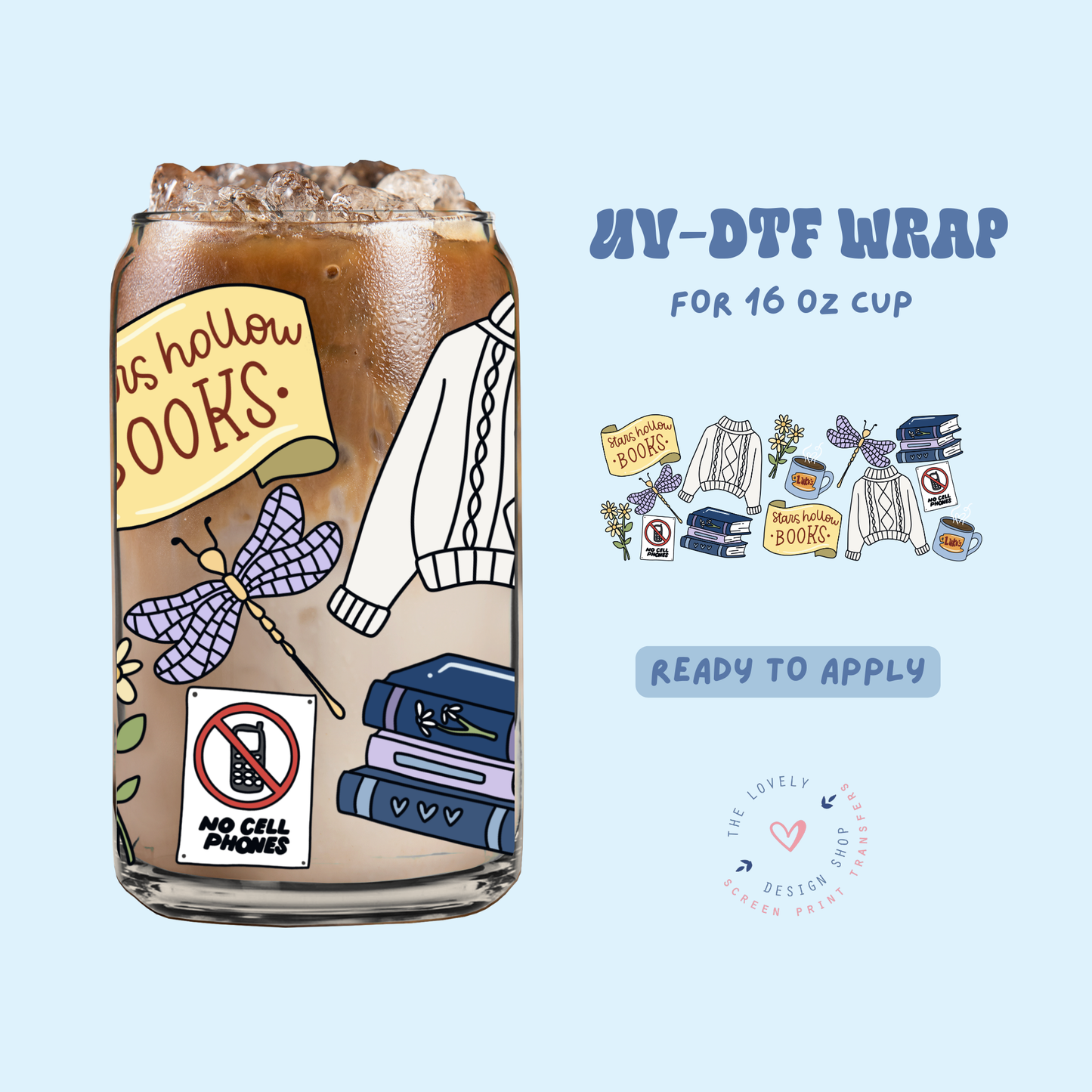 GG Show - UV DTF 16 oz Libbey Cup Wrap - Jan 27