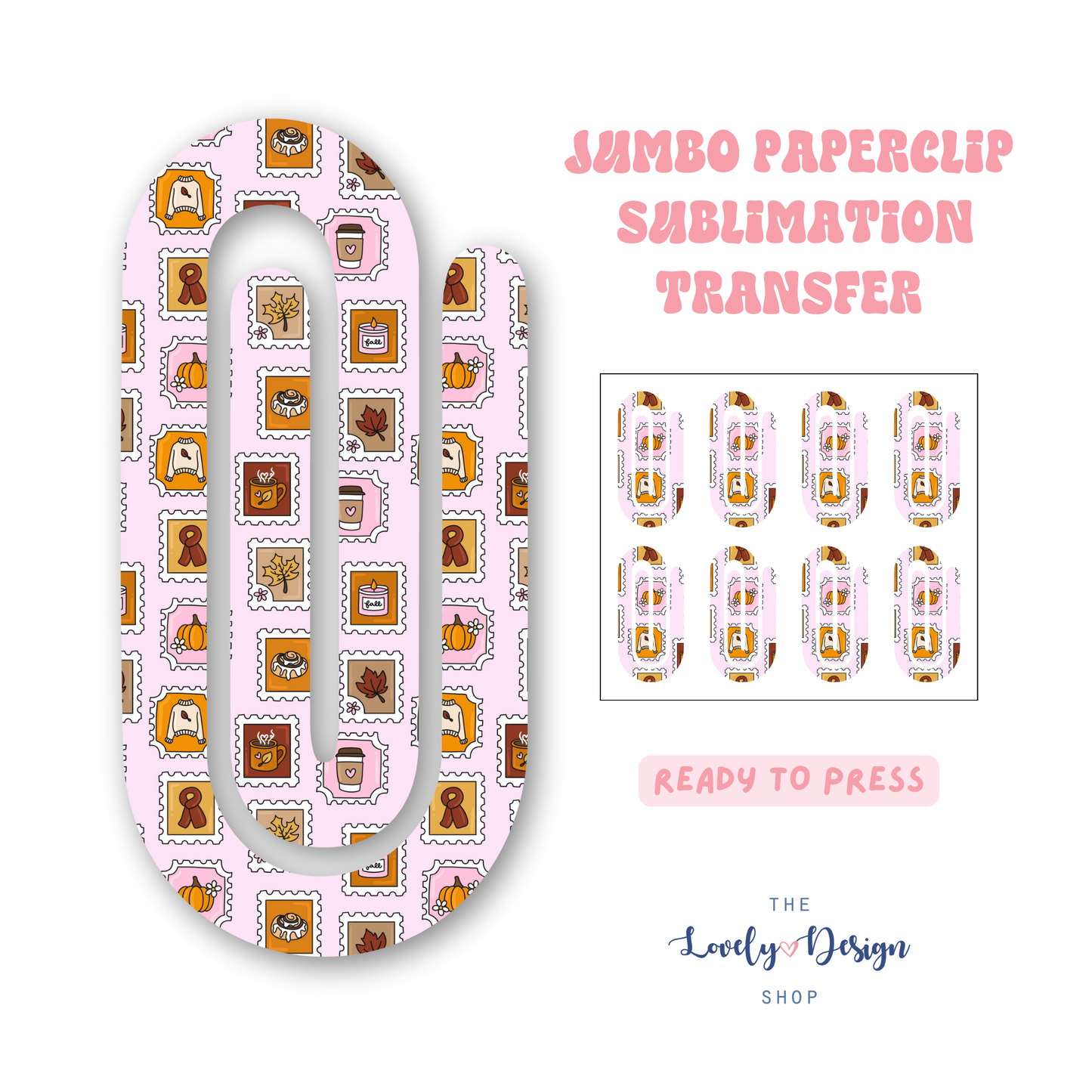 Cozy Stamps - Sublimation Transfers