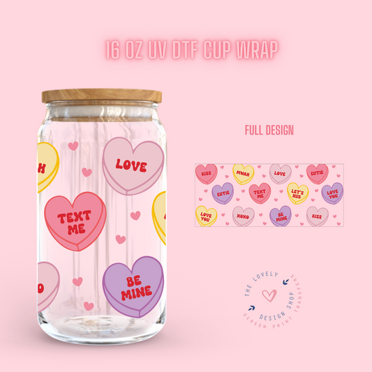UV DTF Cup Wraps/Decals  VALENTINES DAY – The Lovely Design Shop Screen  Print Transfers