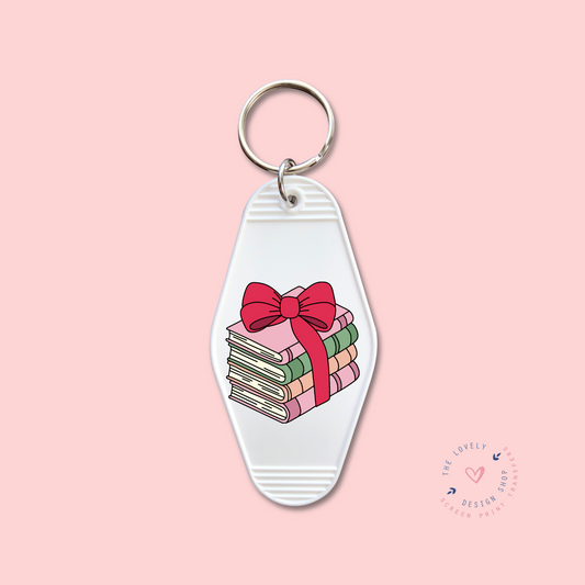 Wrapped Up Books -  Keychain UV DTF Decal - Oct 28