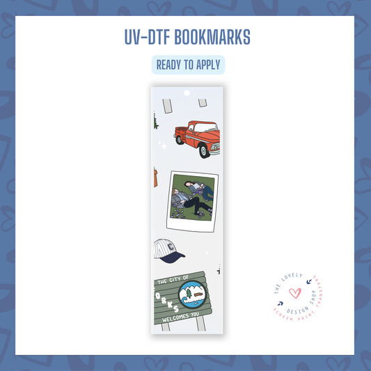 Twilight - UV DTF Bookmark Decal - Jan 14