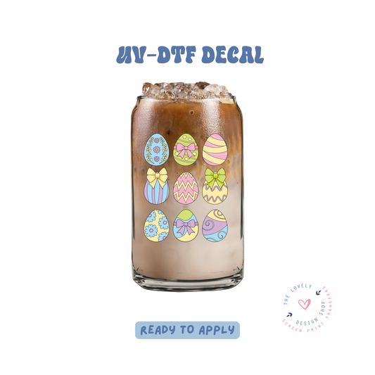 Ester Eggs - UV DTF Cup Decal - Feb 19