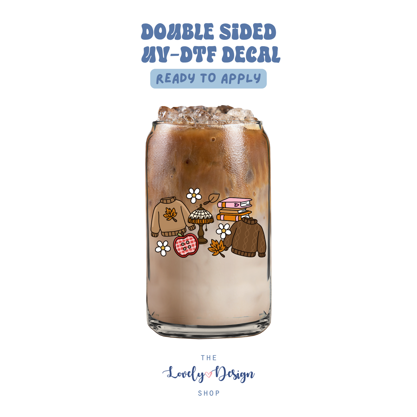 Cozy Fall - UV DTF Cup Decal - July 24