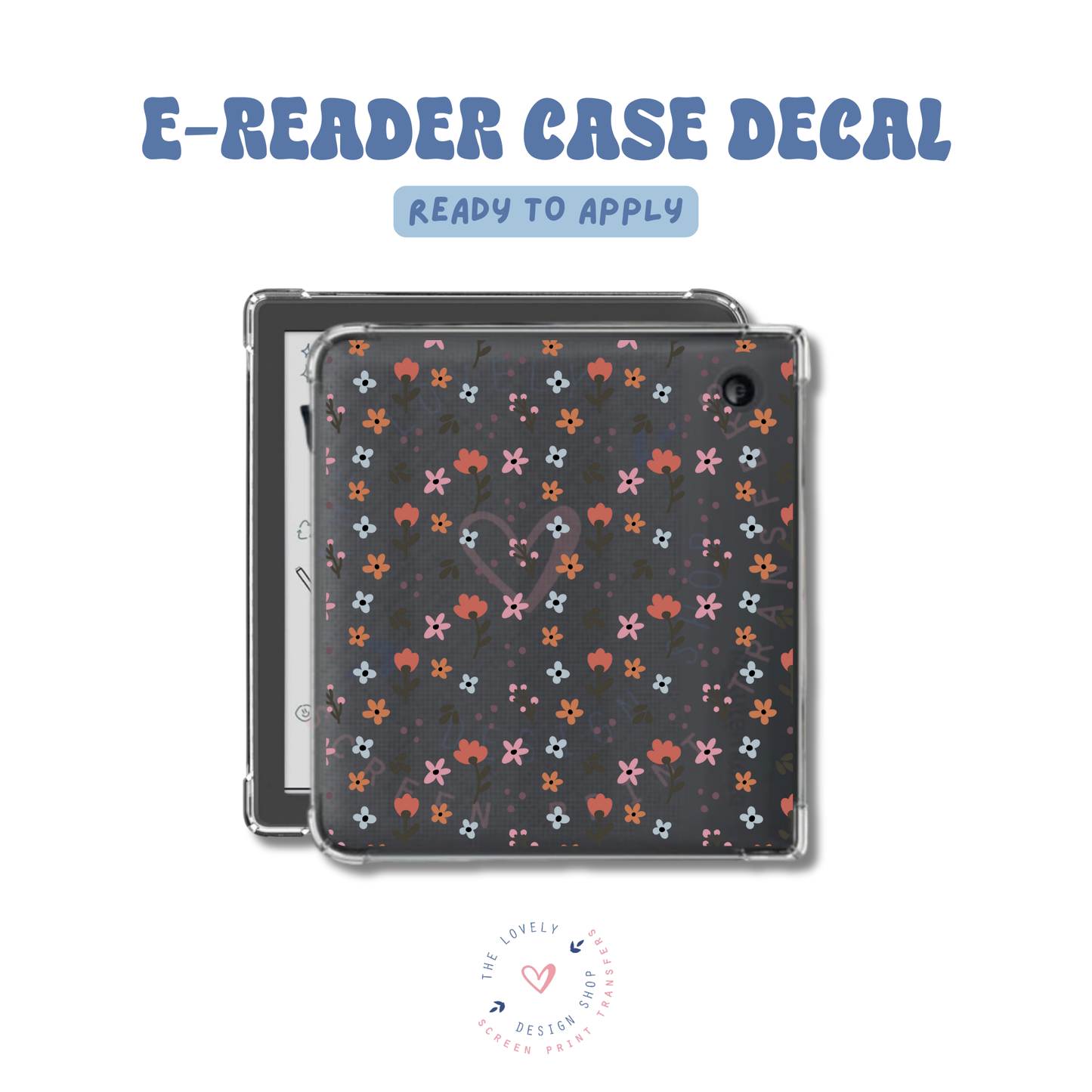 Signs Of Spring - UV DTF E-Reader Decal - Feb 12