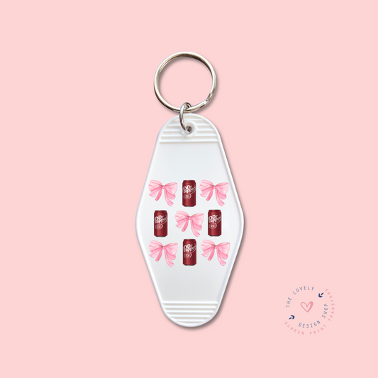 Coquette Pepper Drink -  Keychain UV DTF Decal - Nov 4