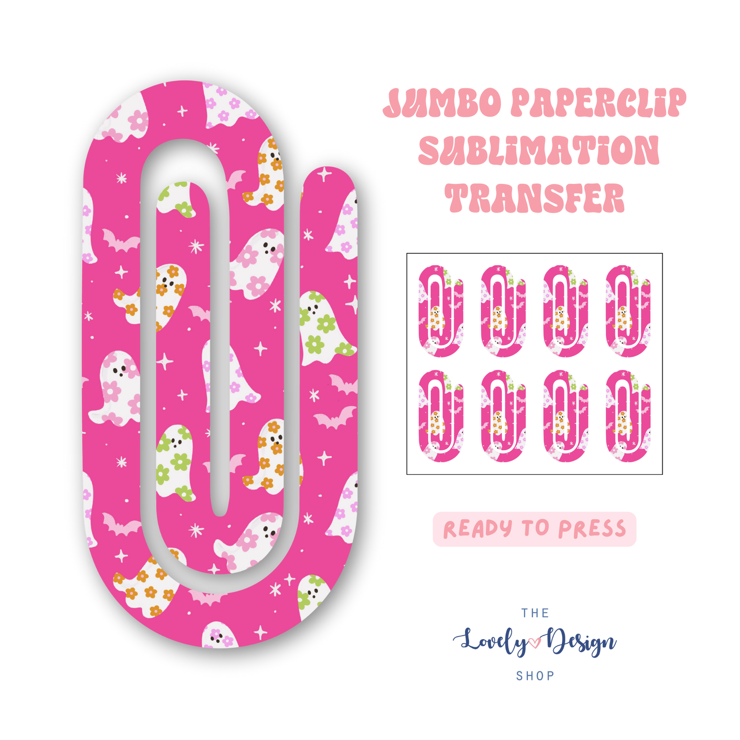 Daisy Ghosts - Sublimation Transfers