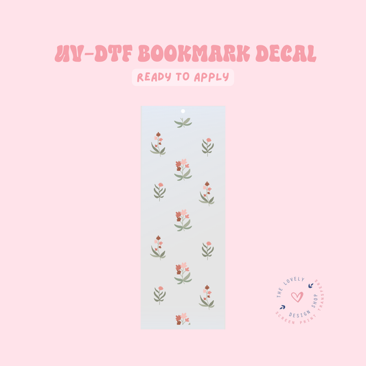 Dainty - UV DTF Bookmark Decal - Feb 4