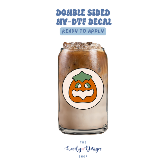 Pumpkin Cookie - UV DTF Cup Decal - Aug 8