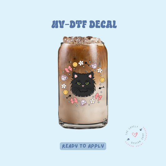 Floof Cat - UV DTF Cup Decal - Feb 24