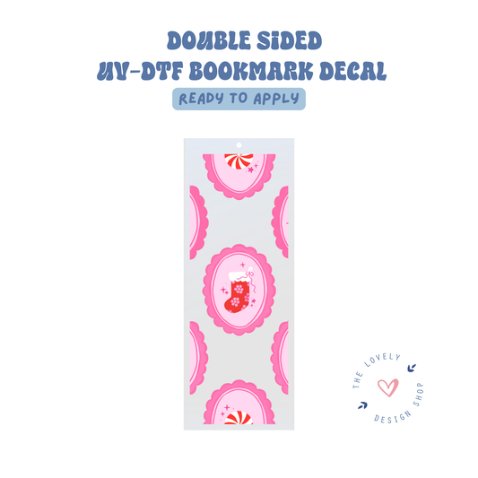 Christmas Frames - UV DTF Bookmark Decal - Sep 15