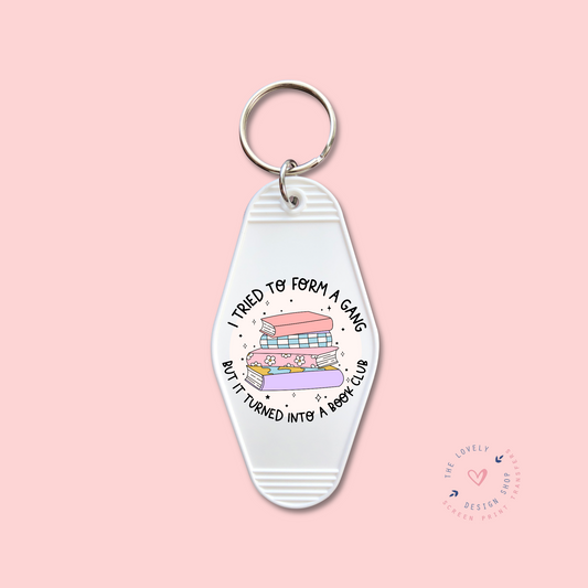 Book Club -  Keychain UV DTF Decal - Nov 12