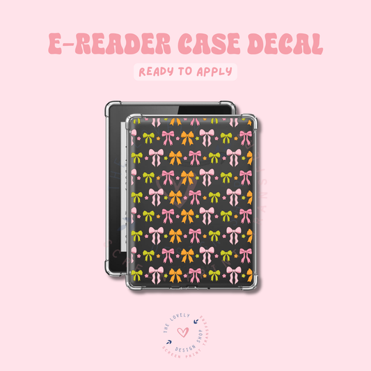 More Bows! - UV DTF E-Reader Decal - Apr 23