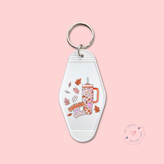 Fueled By Fall -  Keychain UV DTF Decal - Sep 3