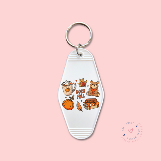 Cozy Fall -  Keychain UV DTF Decal - Sep 30
