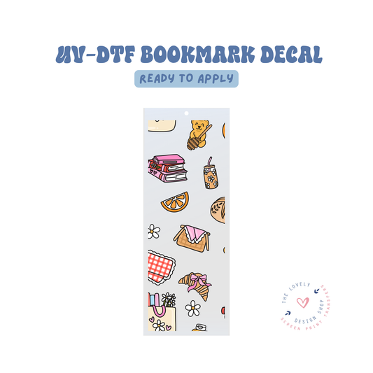 Summer Picnic - UV DTF Bookmark Decal - Jun 11