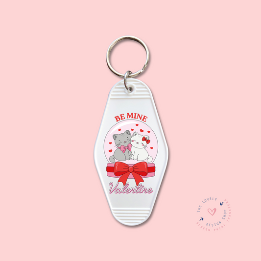 Be My Valentine - Keychain UV DTF Decal - Jan 14