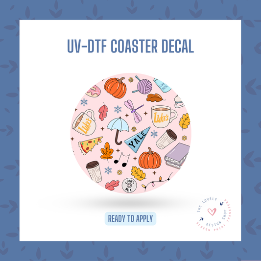 Girls Show Elements - UV DTF Coaster Decal - Aug 19