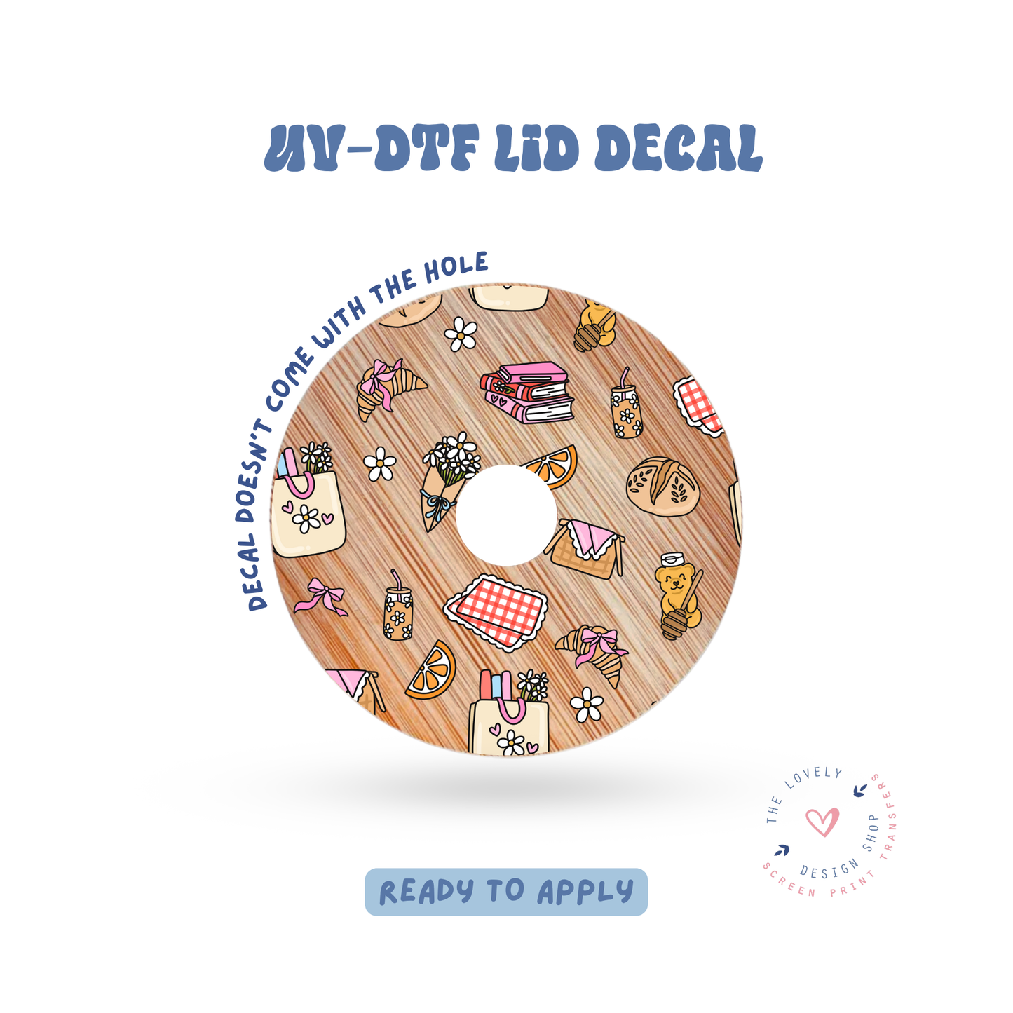 Summer Picnic - UV DTF Lid Decal - Jun 11