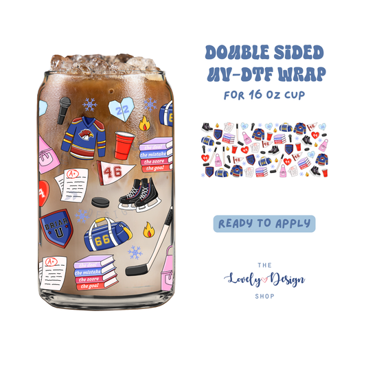 Campus Life - UV DTF 16 oz Libbey Cup Wrap - May 10