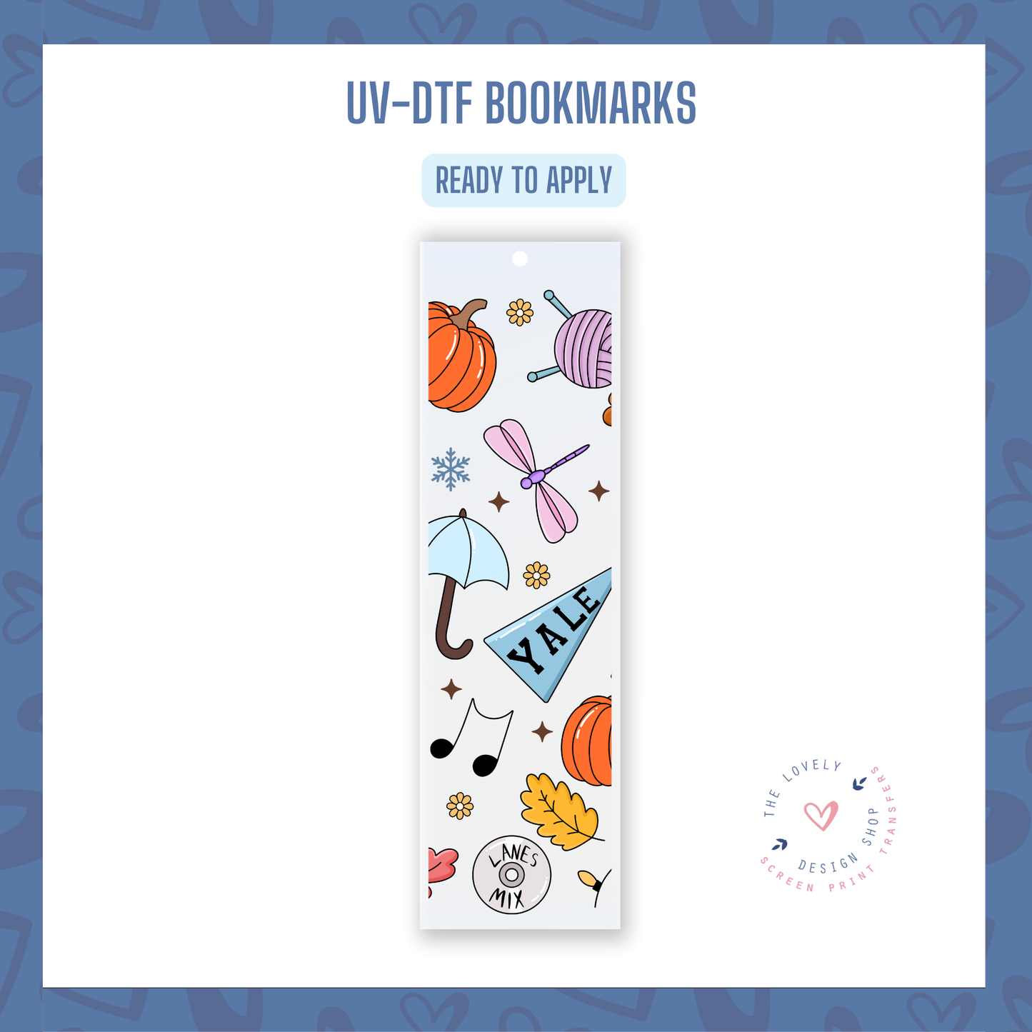 Girls Show Elements - UV DTF Bookmark Decal - Aug 19