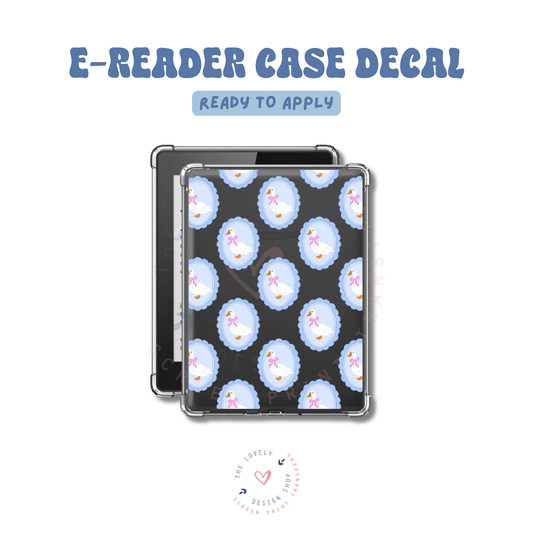 Coquette Geese - UV DTF E-Reader Decal - Jan 27