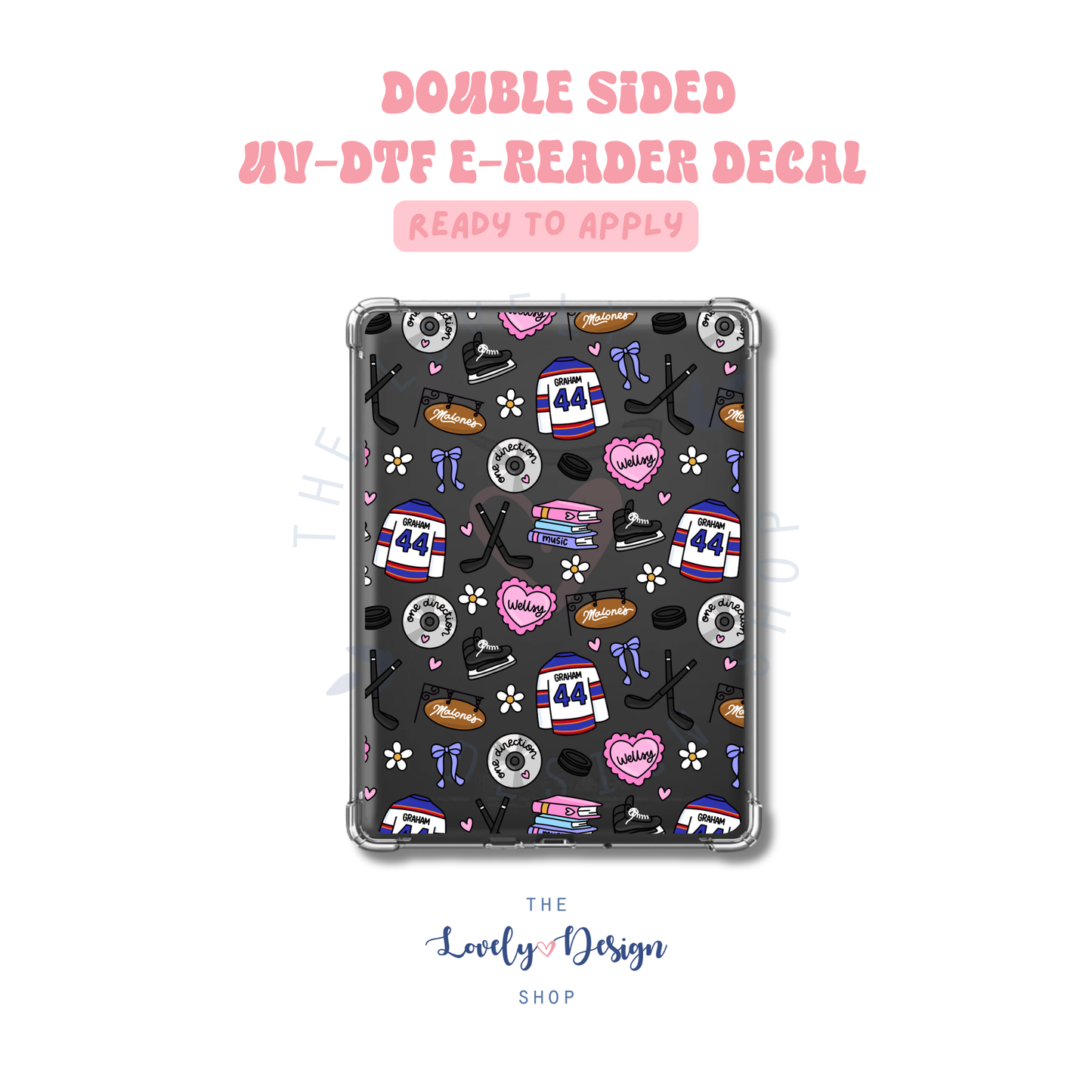 Campus Life 2 - UV DTF E-Reader Decal - May 10