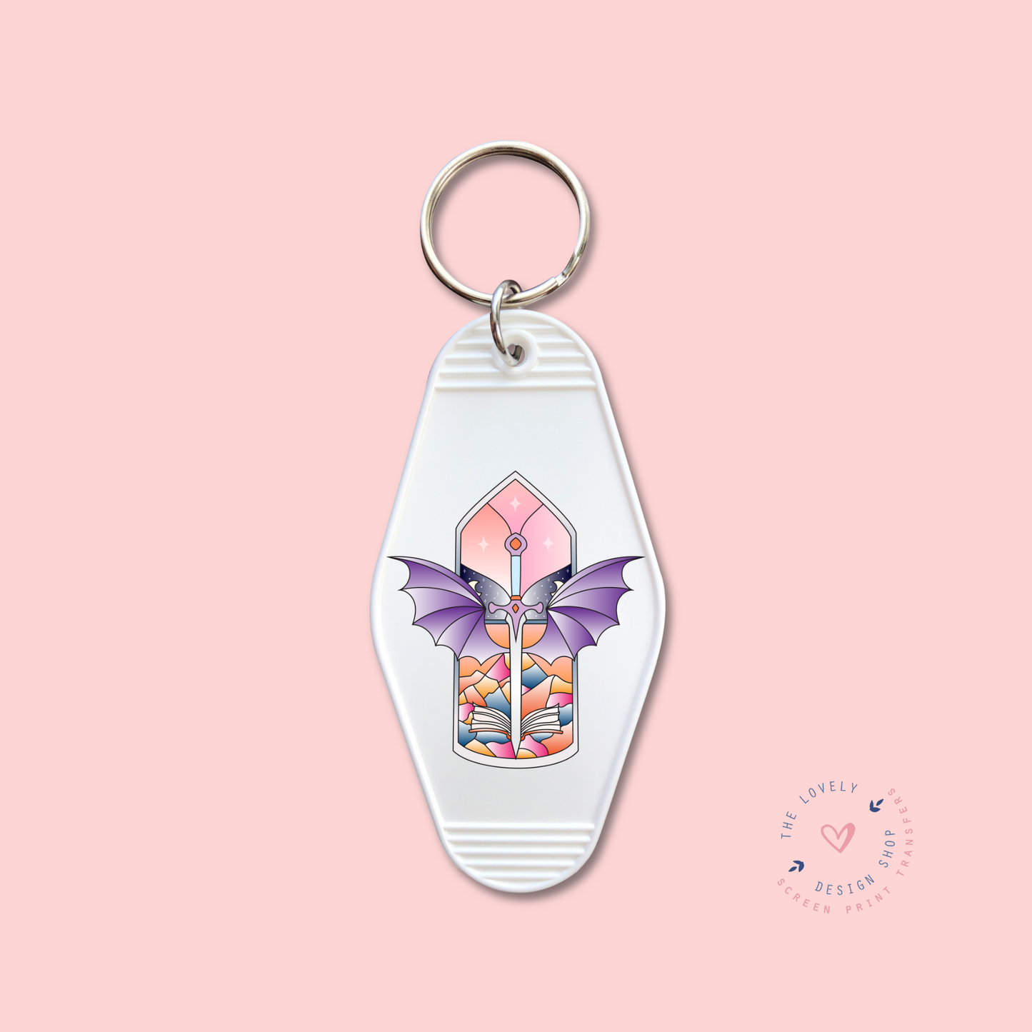 Acotar Book -  Keychain UV DTF Decal - Dec 2