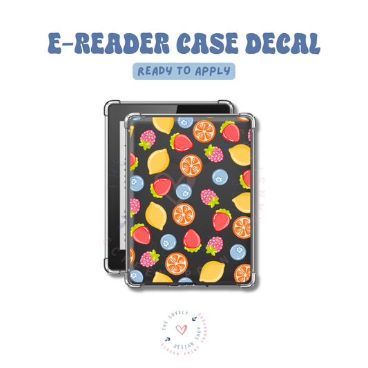Fruits Only! - UV DTF E-Reader Decal - Feb 4