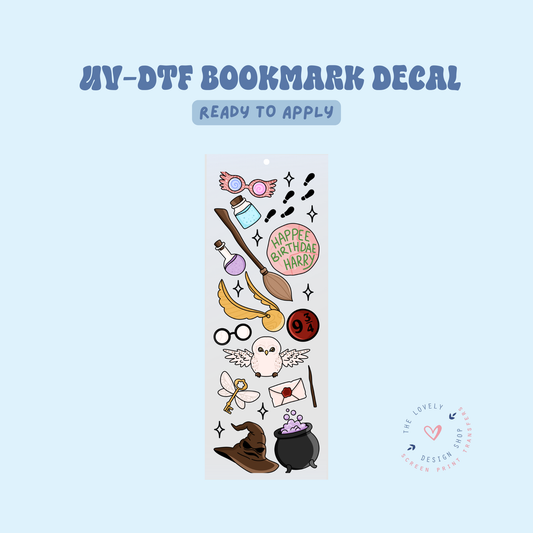 Wizard Magic - UV DTF Bookmark Decal - Apr 23