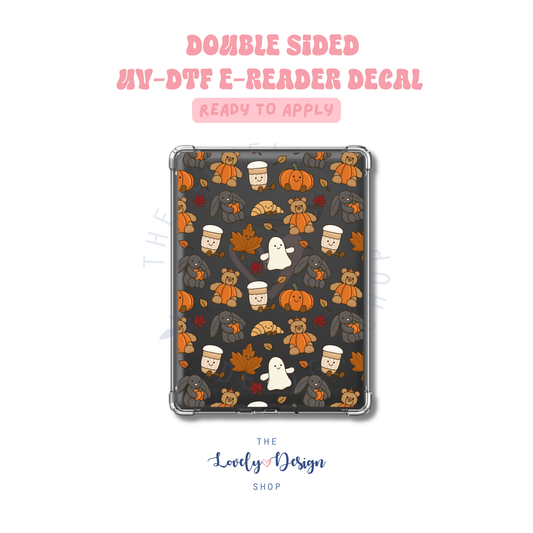 Fall Stuffies - UV DTF E-Reader Decal - July 24