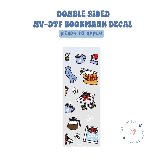 GG Show I Smell Snow - UV DTF Bookmark Decal - Sep 15