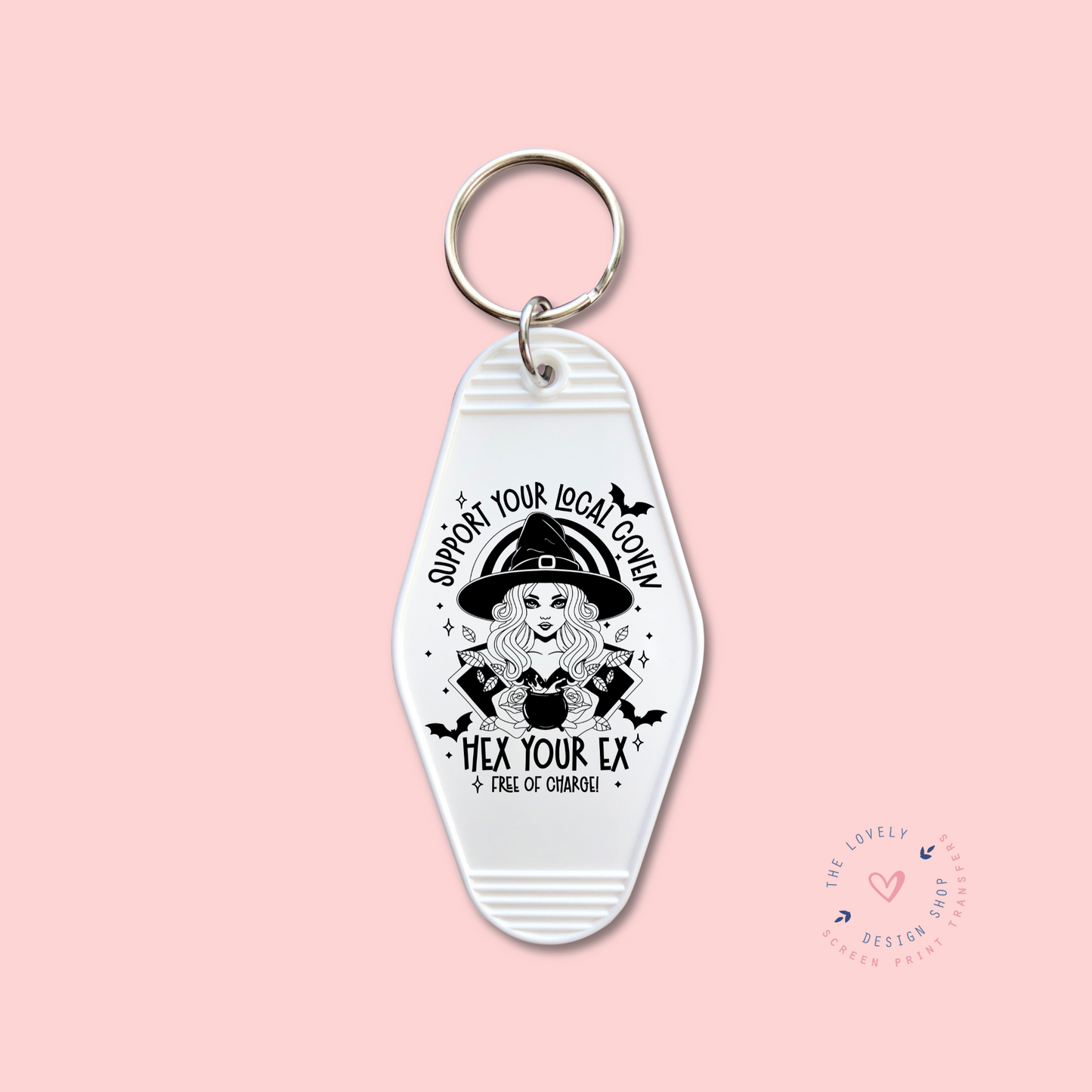 Support Your Local Coven -  Keychain UV DTF Decal - Sep 16