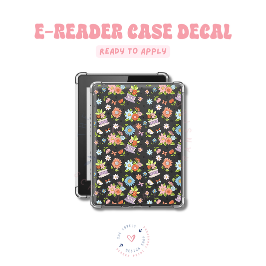 Spring Theme - UV DTF E-Reader Decal - Feb 12