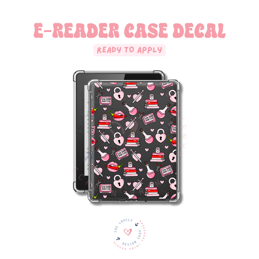 Slow Burn Book Club - UV DTF E-Reader Decal Jun 11