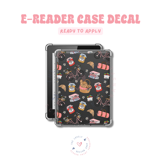 Spring Picnic - UV DTF E-Reader Decal - Jan 27