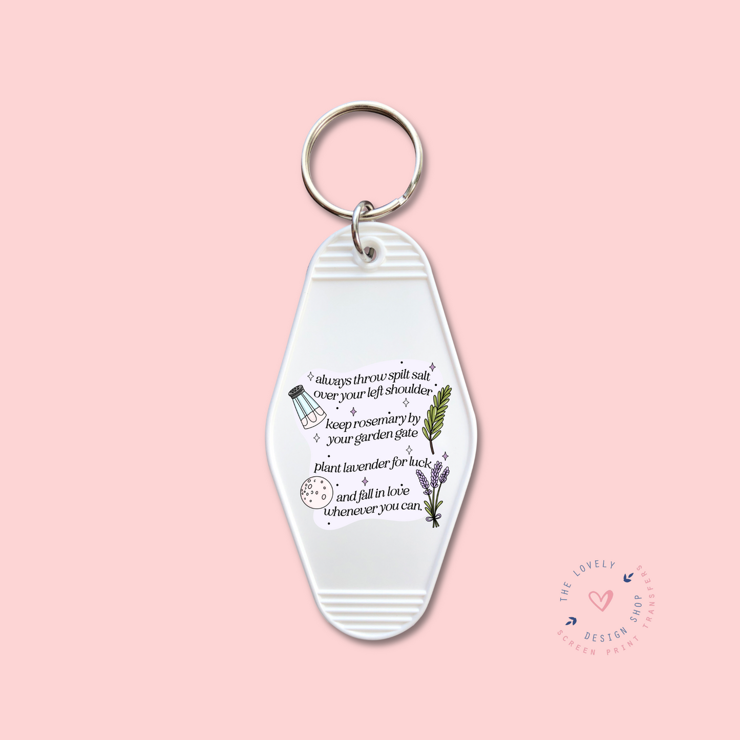 Practical -  Keychain UV DTF Decal - Sep 3
