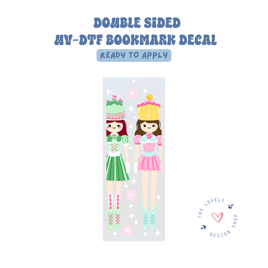 Nutcracker Parade - UV DTF Bookmark Decal - Aug 27