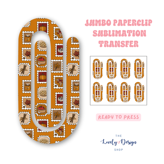 Fall Stamps - Sublimation Transfers