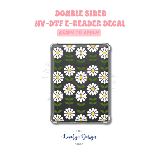 Daisy Fields - UV DTF E-Reader Decal - Aug 27