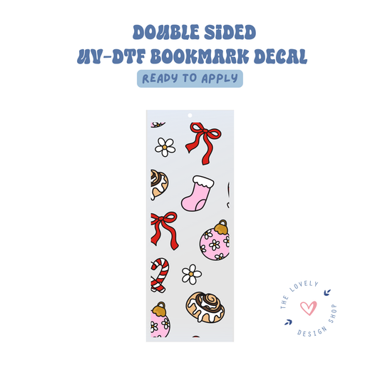 Merry Girlie - UV DTF Bookmark Decal - Sep 15
