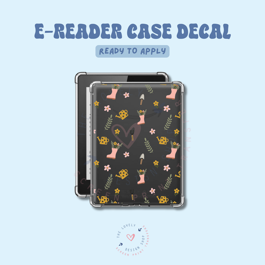 Gardening - UV DTF E-Reader Decal - Feb 4