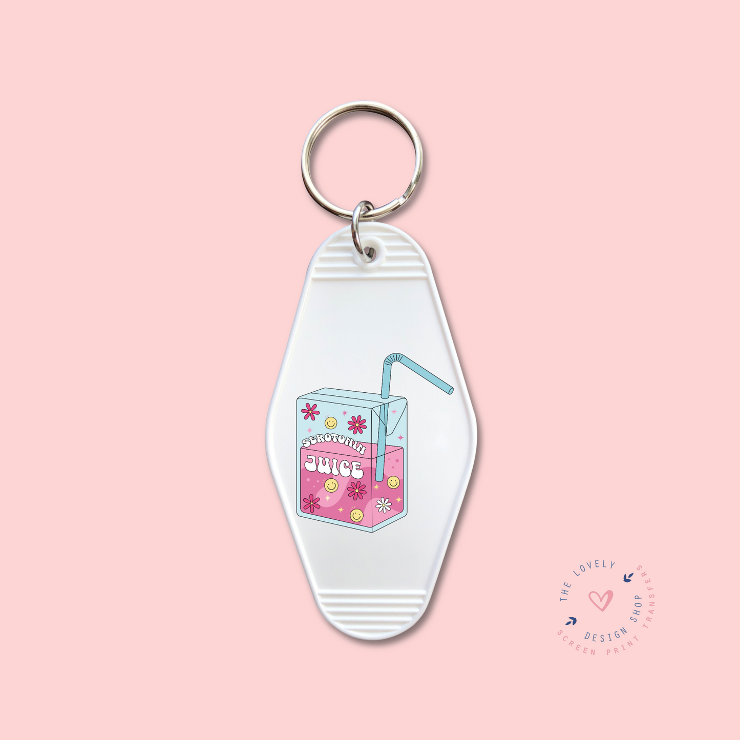 Serotonin Juice -  Keychain UV DTF Decal - Nov 18